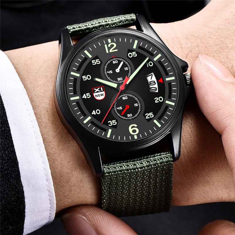 Reloj Hombre Genuine XINEW Bra - огляд і ціна Suede Strap Watch