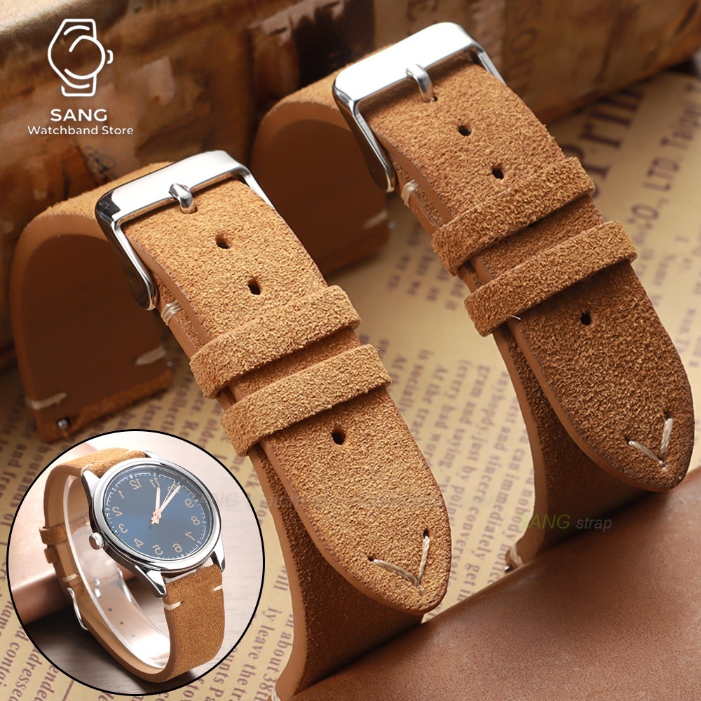 14/16/18/19/20/21/22mm Quick R - огляд і ціна Suede Strap Watch