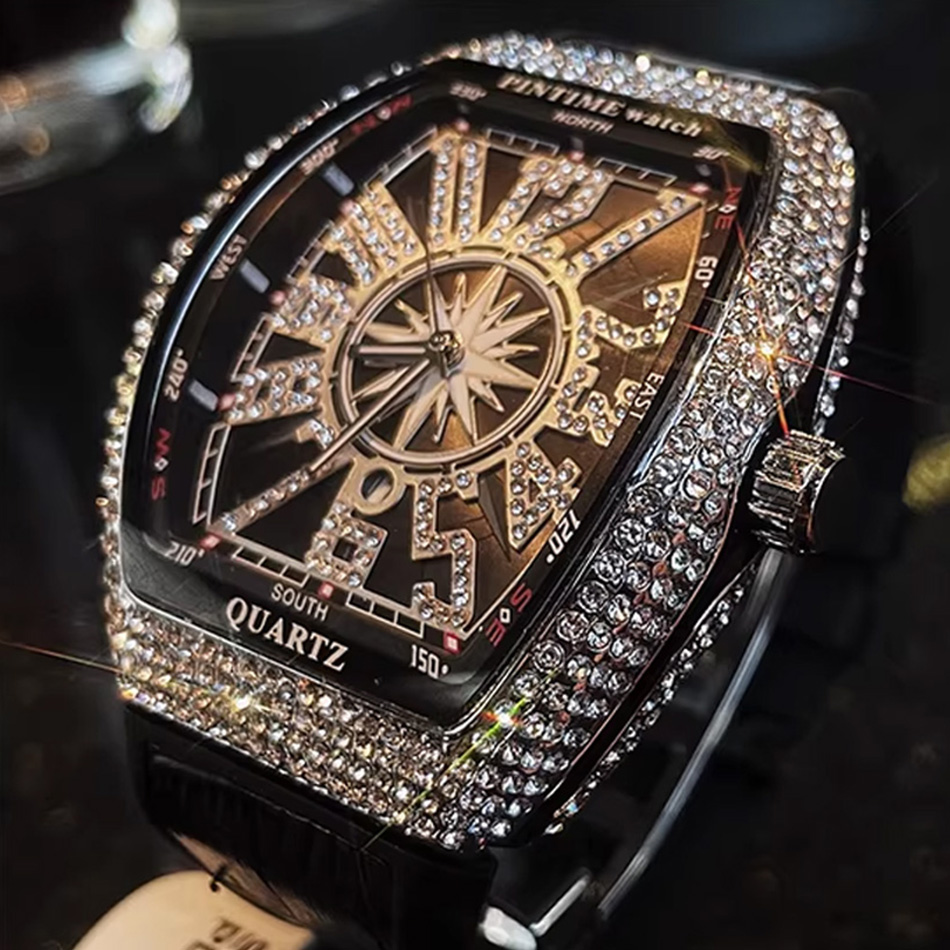 Premium Brand Luxury Diamond W - огляд і ціна Cartier Watch Tank