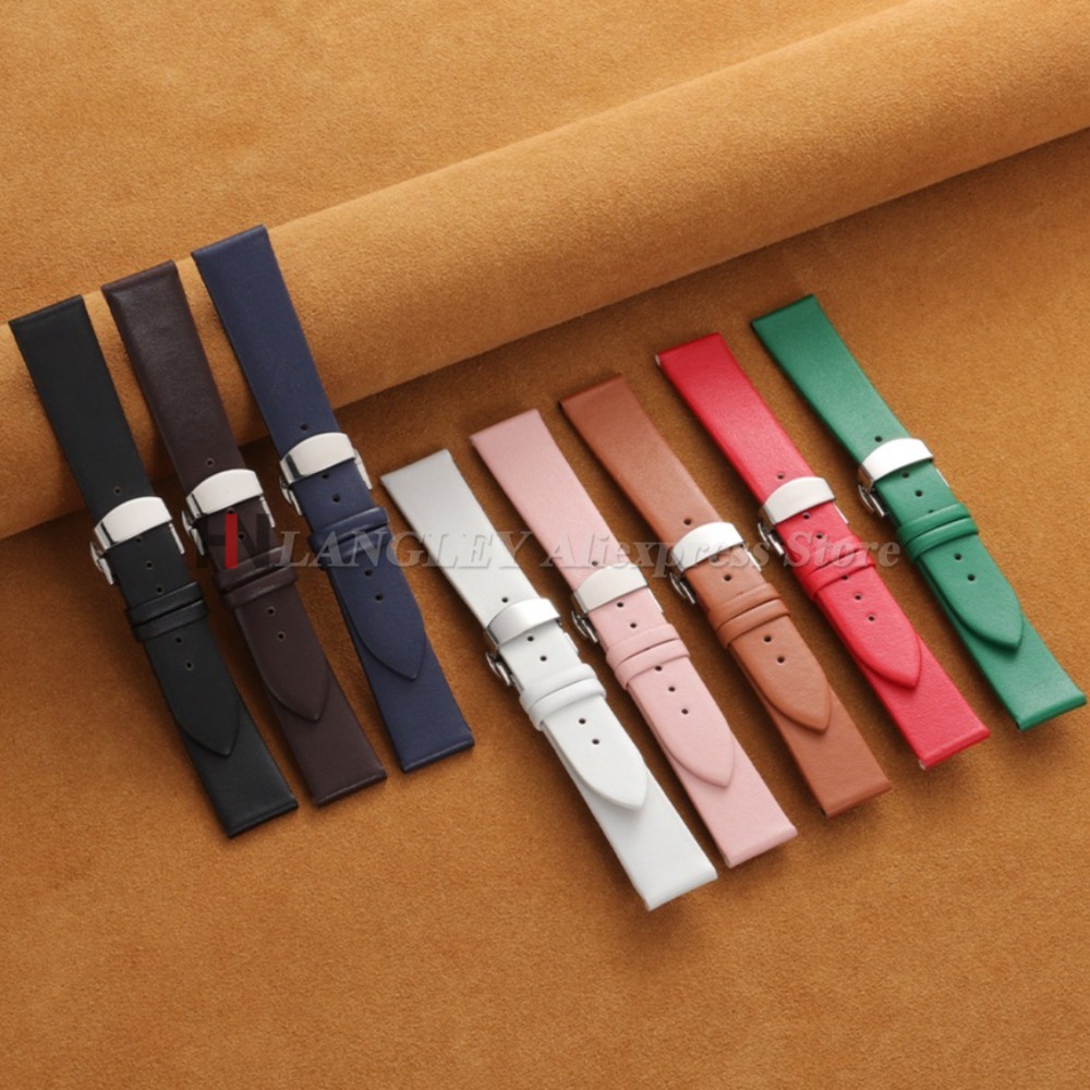 12/14/16/18/19/20/21/22mm Calf - огляд і ціна Suede Strap Watch