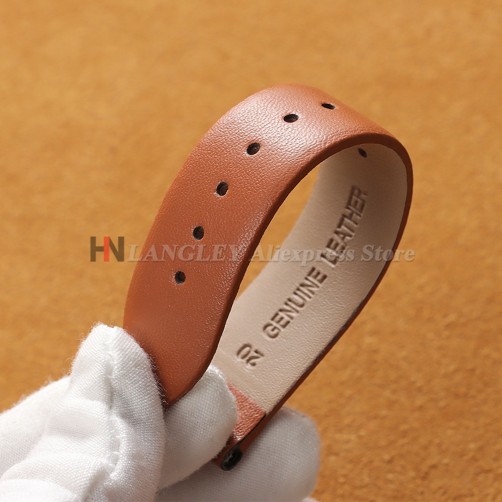 12/14/16/18/19/20/21/22mm Calf - огляд і ціна Suede Strap Watch
